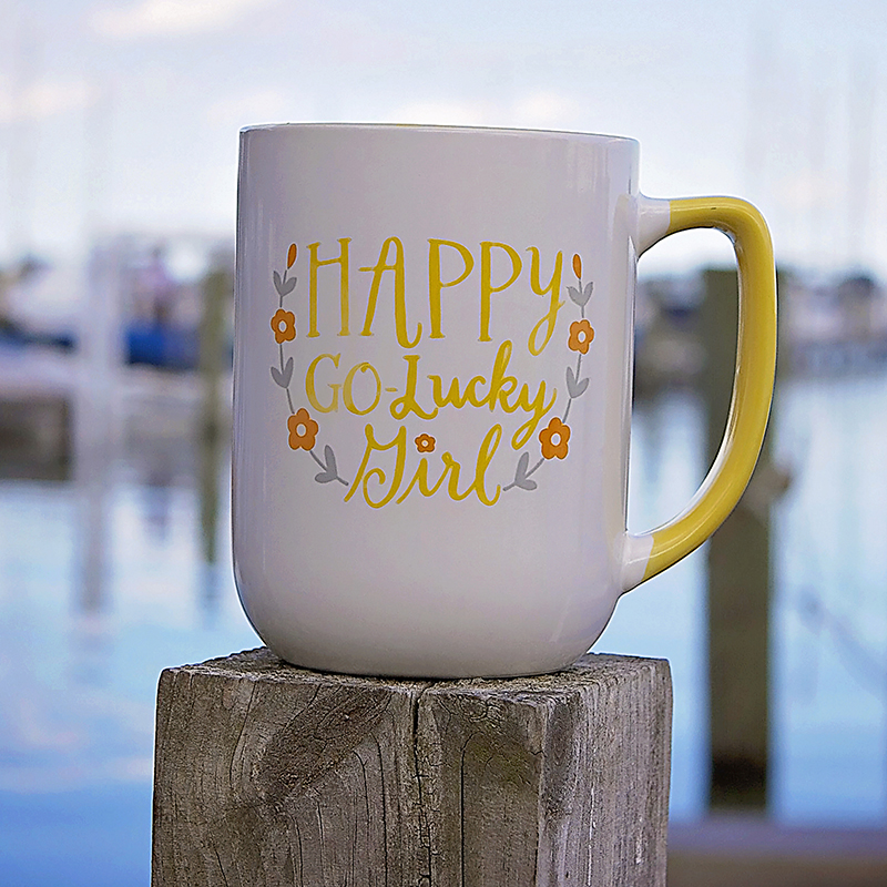 Happy Go Lucky Mug